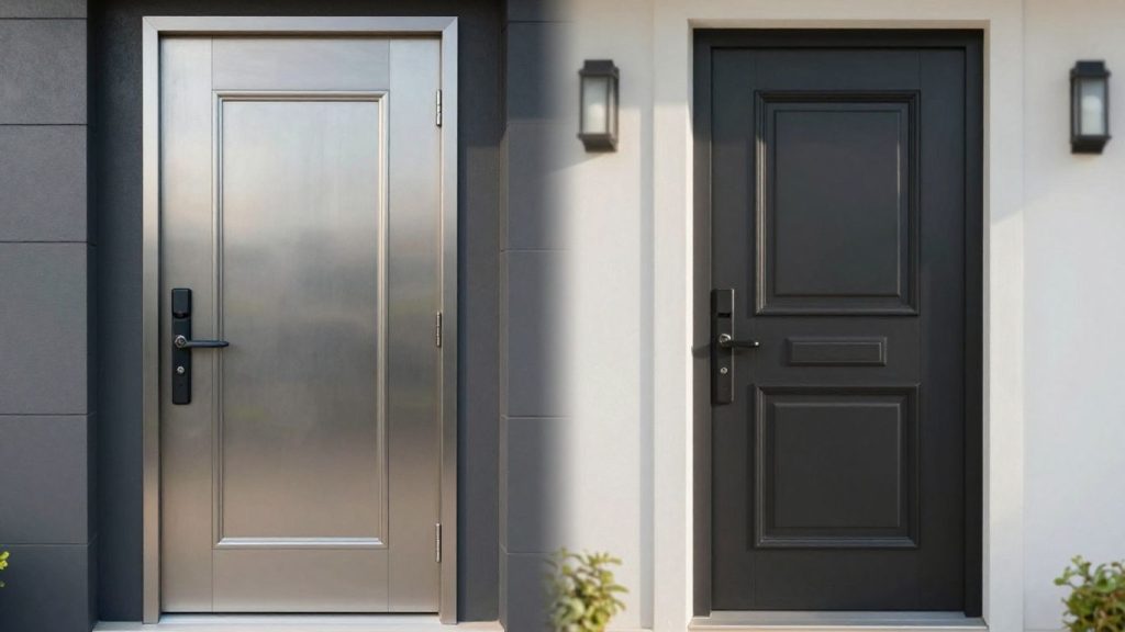 Steel and Fibreglass Doors