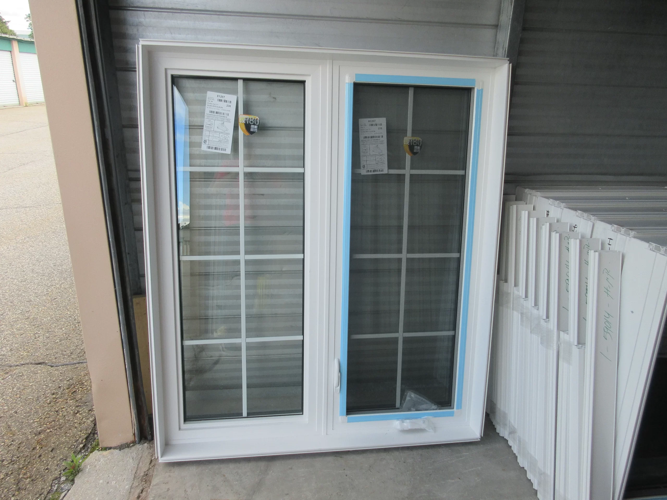 White casement window Ottawa